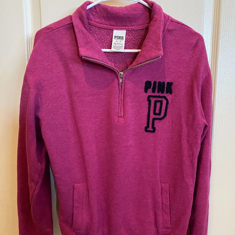 Victoria's Secret PINK Pullover Pink Jacket - XS